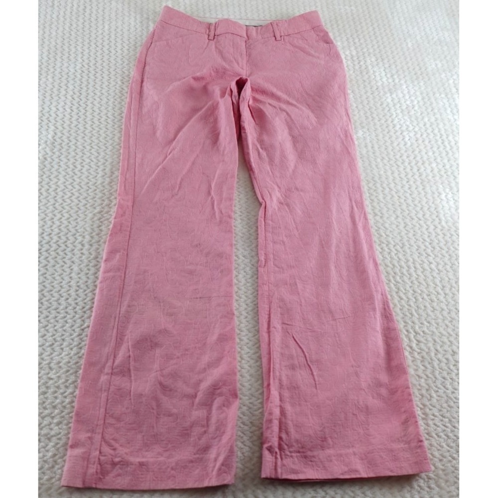 Editor Express Design Studio Womens Capri Pants Pink size 0
